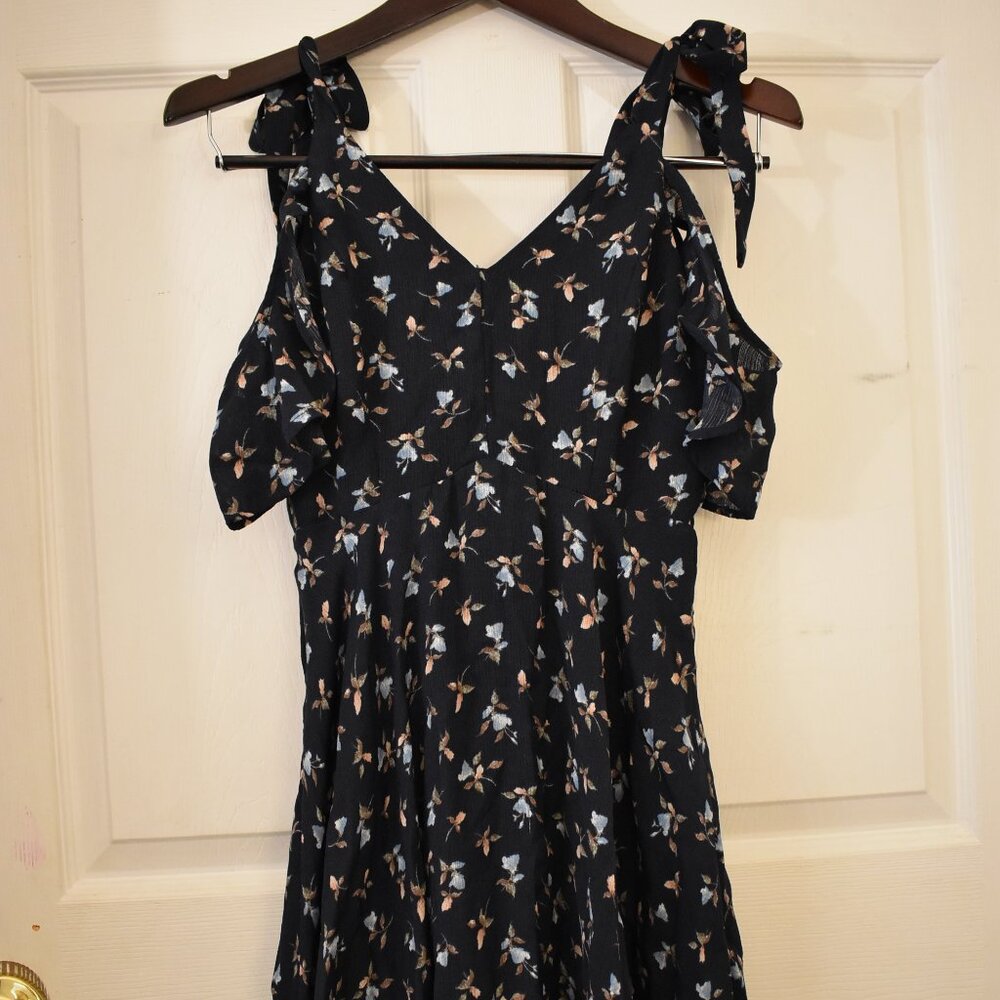 Altar'd State floral drop-shoulder skater dress